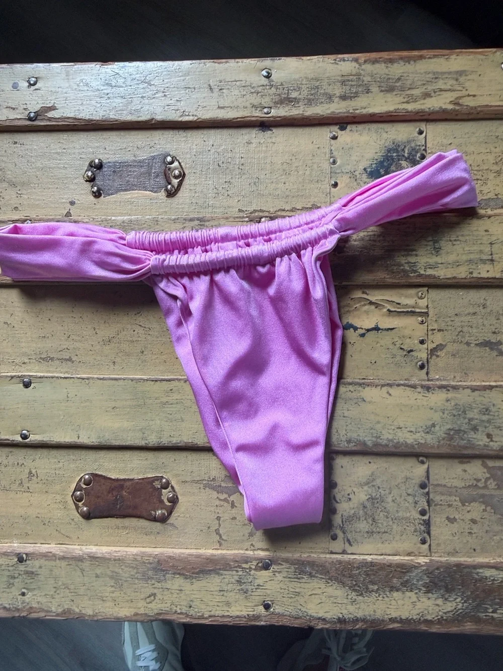 SOMMER SWIM THE SADIE BOTTOM IN PROFUMO PINK - Picture 2 of 12